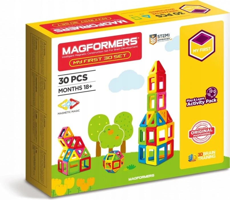 Magformers trinkelės mano pirmuosius 30el. (005-702001)