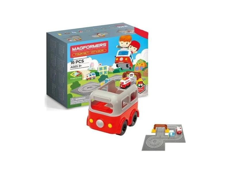 Magformers TOWN SET - MIESTO AUTOBUSAS