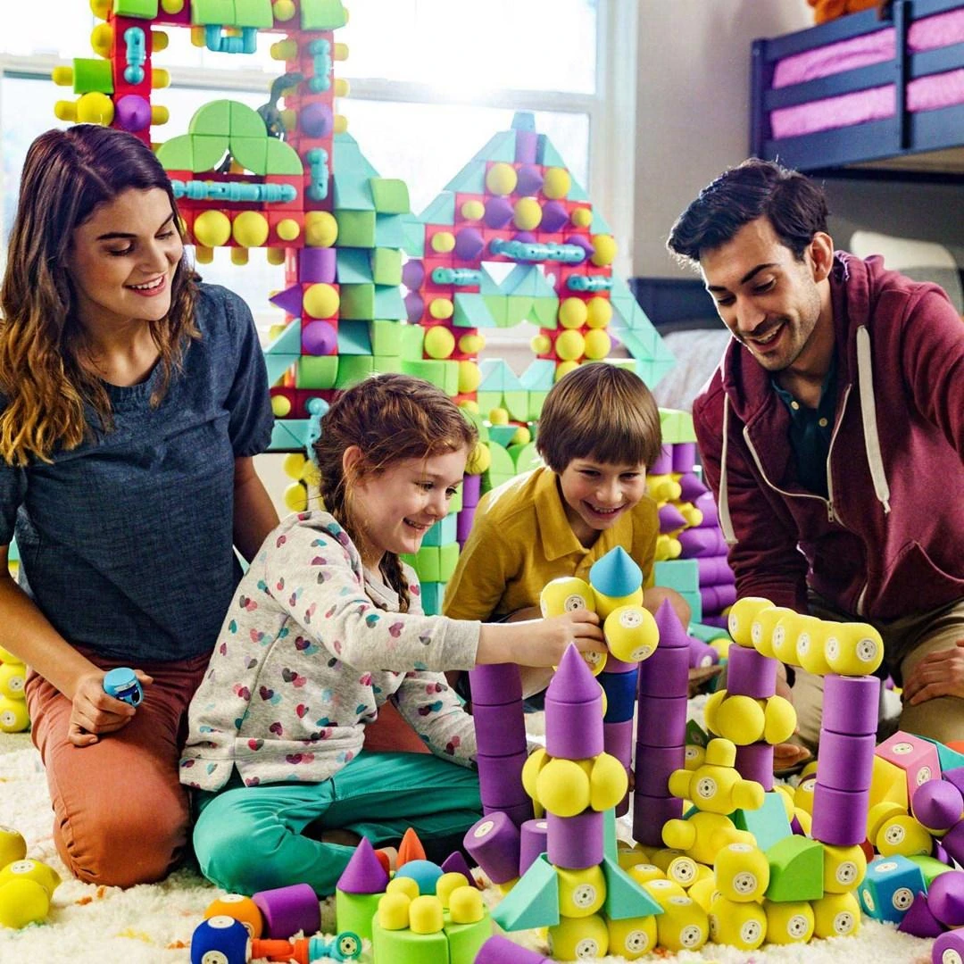 Clics toys MAGNETINIAI BLOKAI CLICS BLOCKAROO 301003 BULKIKLIAI - PUTOLOŠIAI BLOKAI ŽAIDIMUI VANDENYJE - 10 ELEMENTŲ