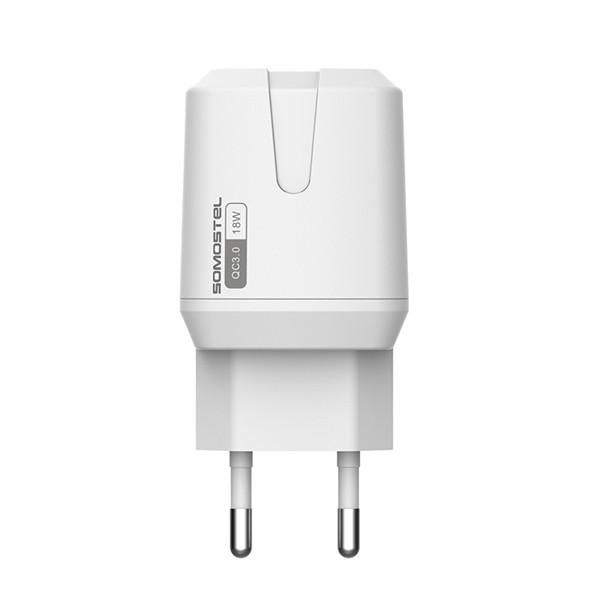 Rėmelis Somostel SMS-Q02 1x USB-A 3.1 A (MSQ02 Baltas 18W)