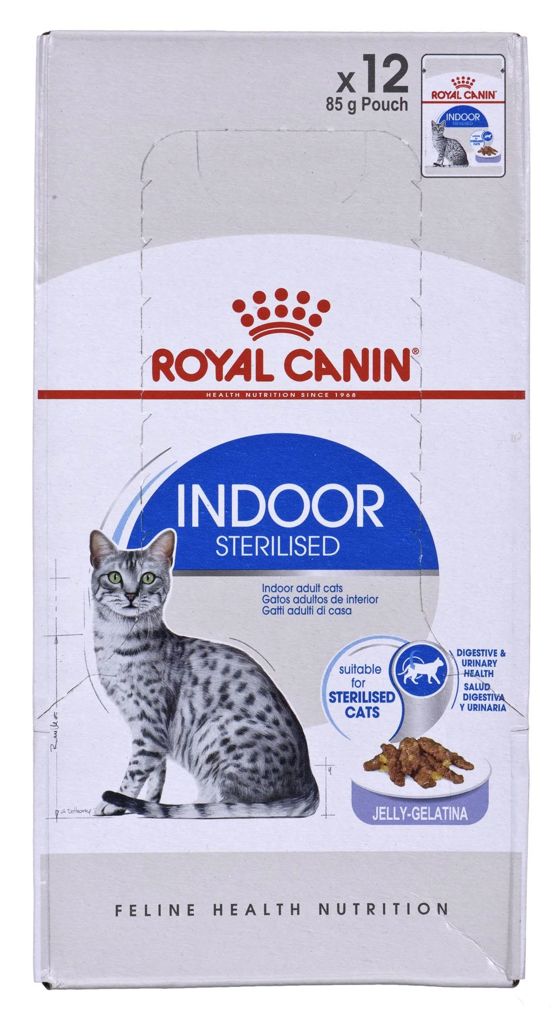 FHN Cat Indoor Jelly 12x85 g