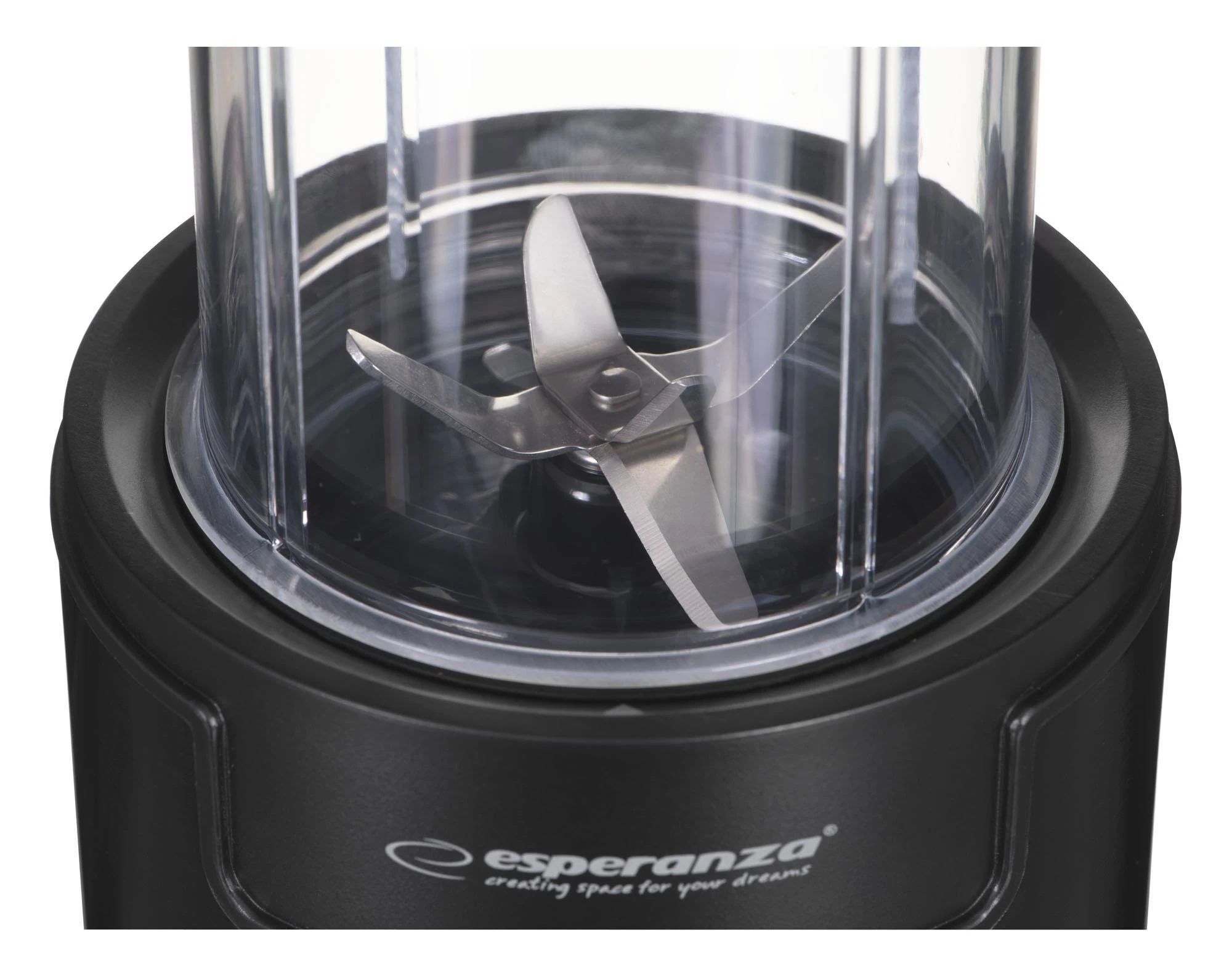 Blenderis - Esperanza EKM029 700W 0.8L Stalo Ledų Smulkintuvas Juodas