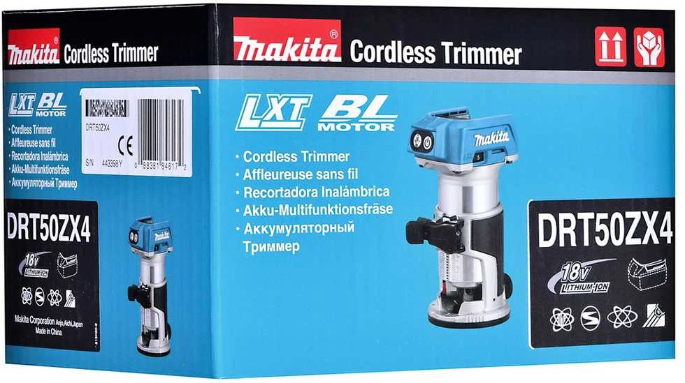Makita DRT50ZX4 18V frezavimo staklės