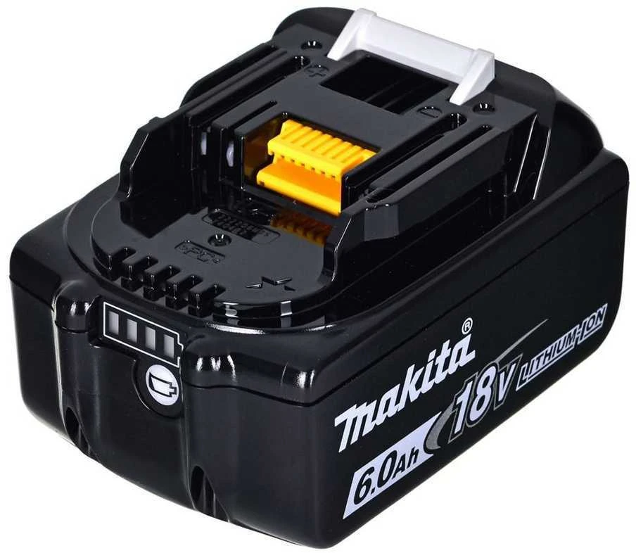 Makita Akumuliatorius BL1860B 18 V, 6.0 Ah; slide tipo Li-ion