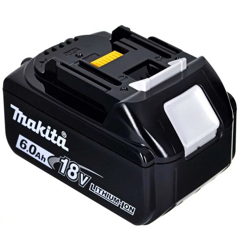 Makita Akumuliatorius BL1860B 18 V, 6.0 Ah; slide tipo Li-ion