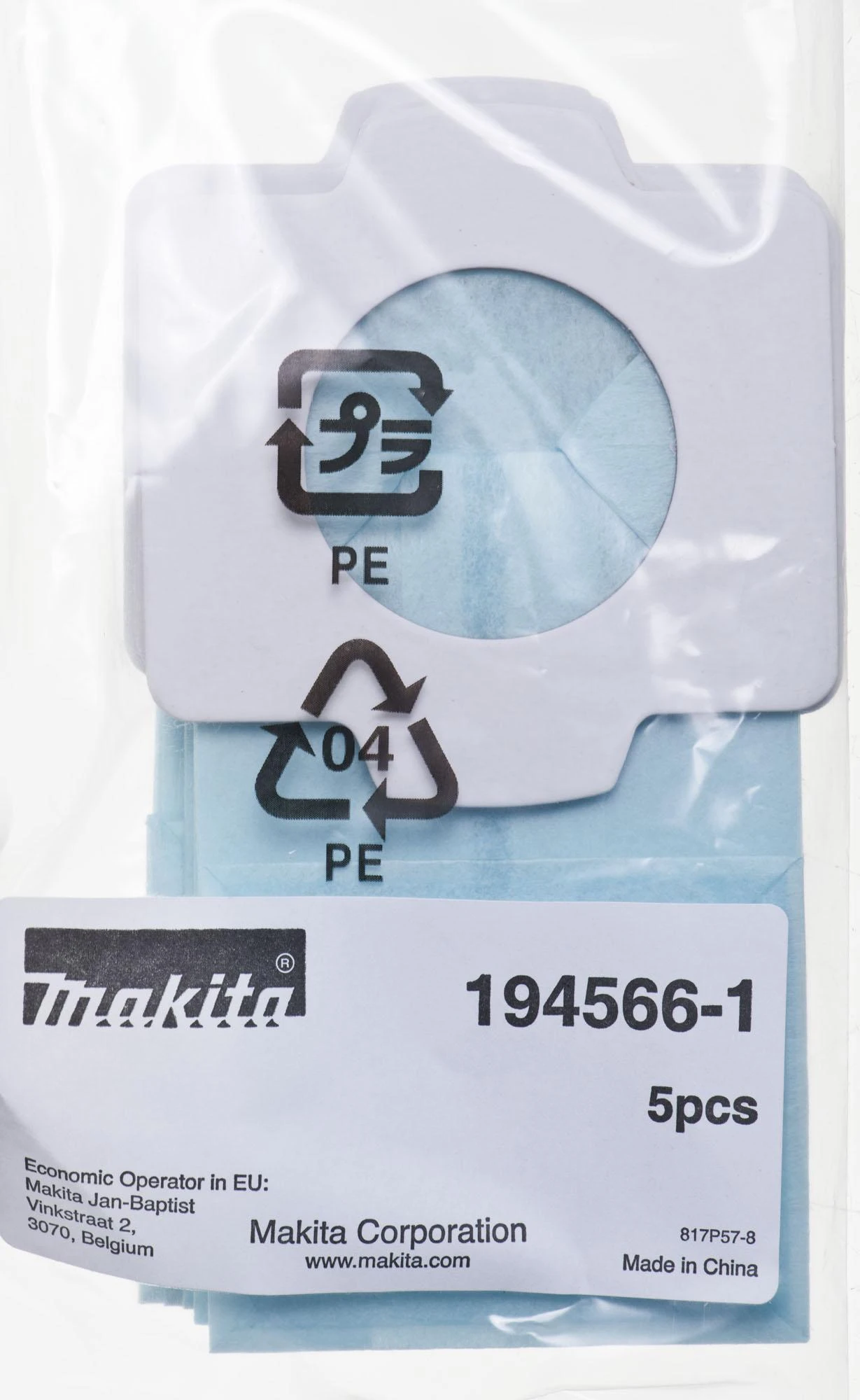 Dulkių siurblys Makita DCL182ZB be akumuliatoriaus ir kroviklio