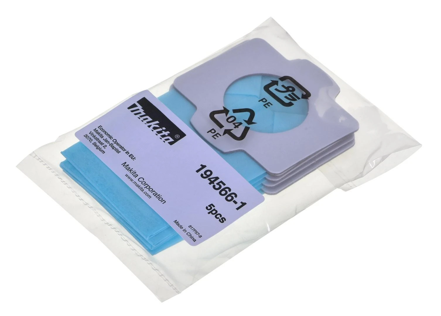 Makita DCL184Z Akumuliatorinis dulkių siurblys 18 V Li-ion, Be akumuliatorių ir kroviklio!