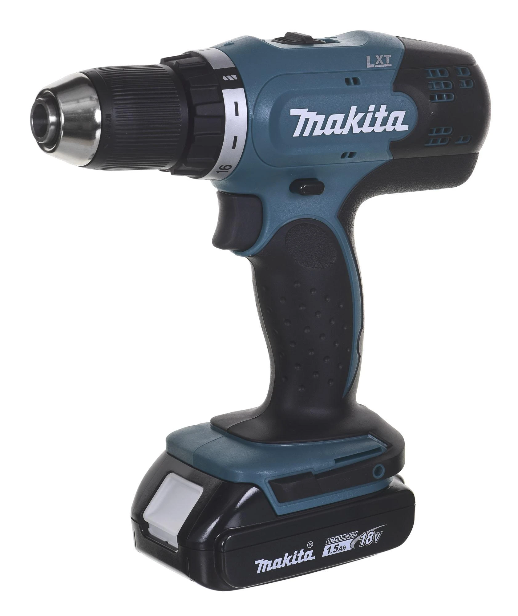 Makita DDF453SYE Akumuliatorinis gręžtuvas, 18 V, 2x 1,5Ah Li-ion, 42/27 Nm, 1,7kg