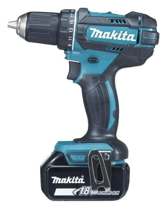 Makita DDF482 akumuliatorinis suktuvas su 18V akumuliatoriumi