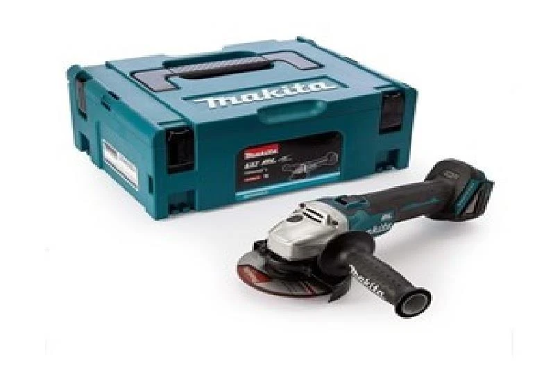 Makita DGA504ZJ kampinis šlifuoklis su lagaminu