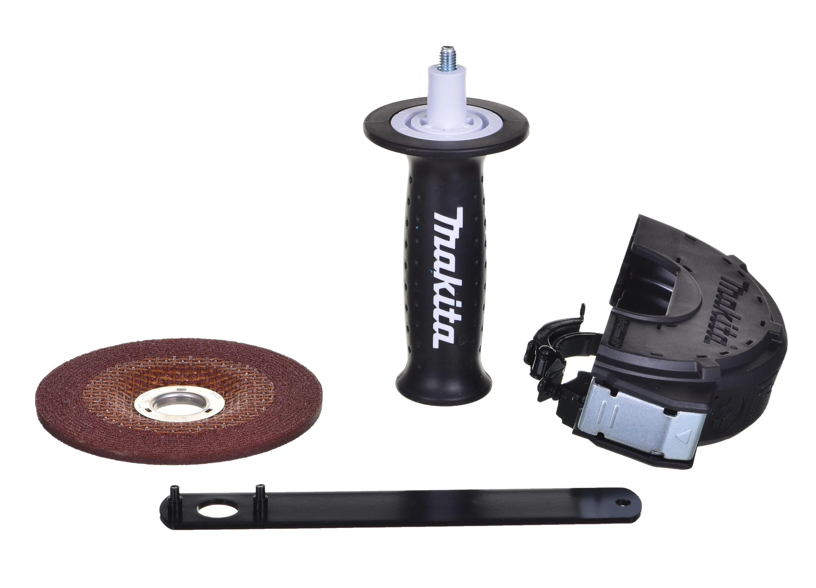 Makita kampinis šlifuoklis DGA513ZJ 18V 125mm be akumuliatoriaus ir kroviklio + lagaminas