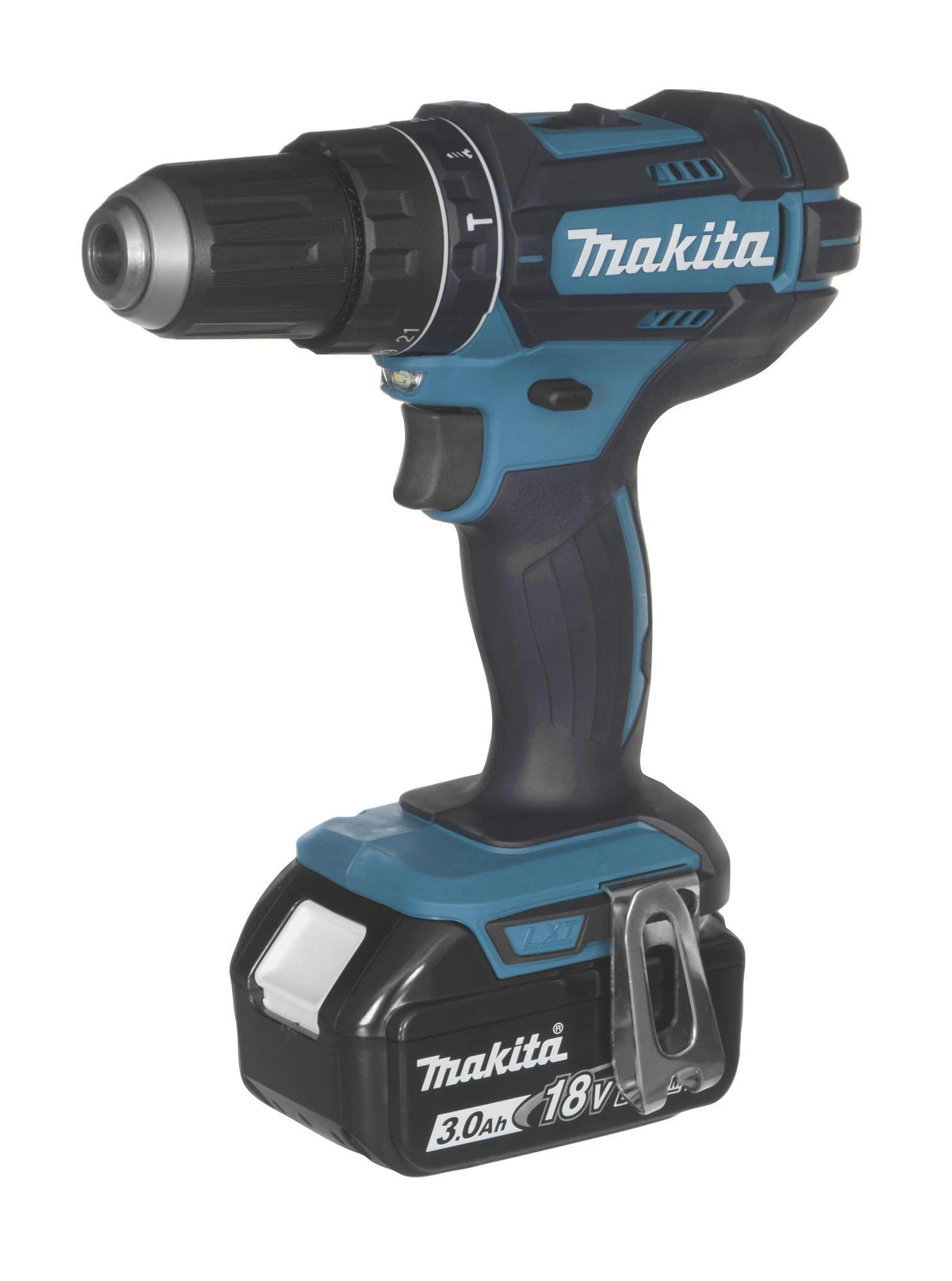 MAKITA smūginis suktuvas-gręžtuvas 18V 62/36Nm 2 x 3,0Ah LI-ION WALIZKA MAKPAC DHP482RFJ