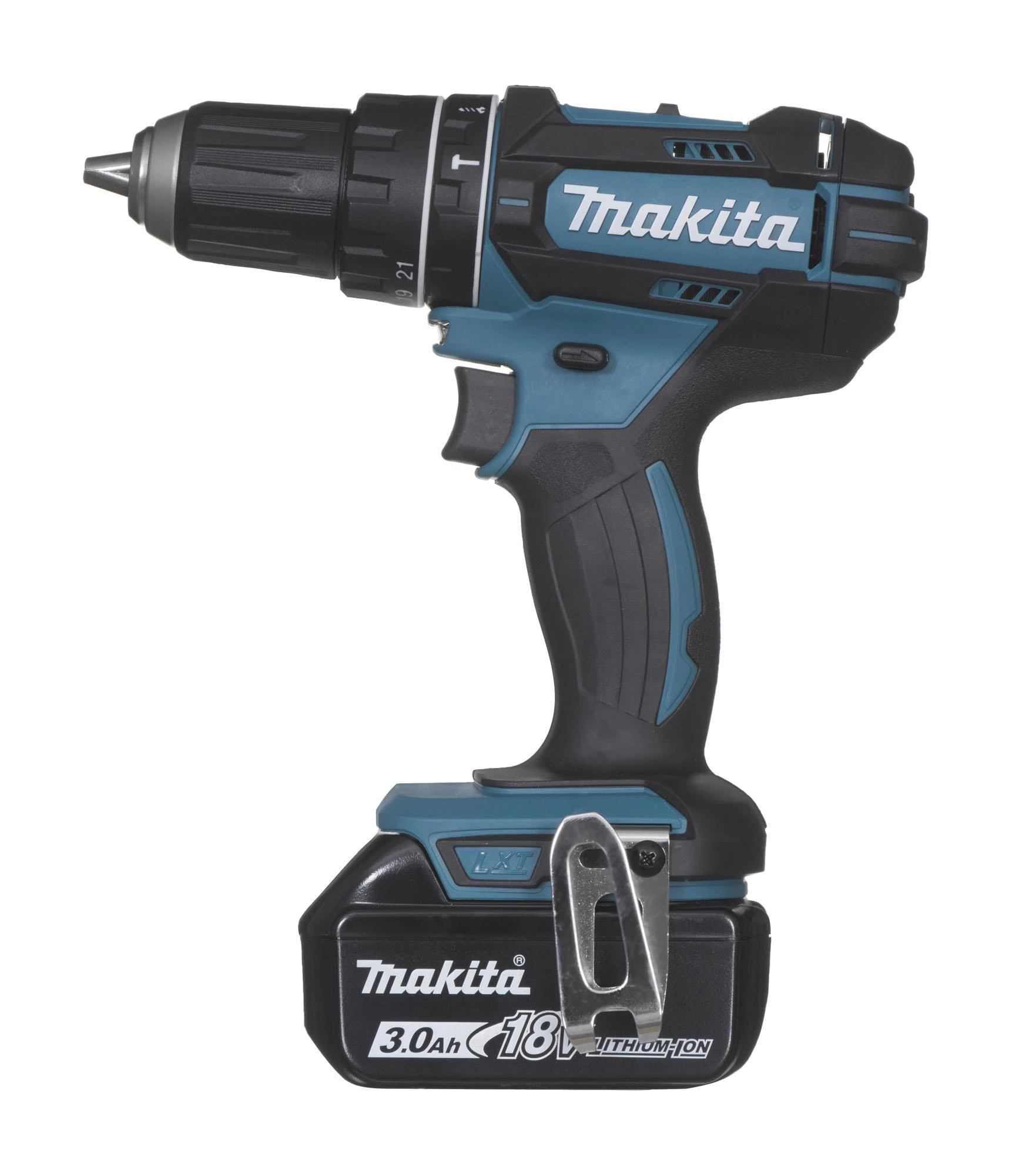 MAKITA smūginis suktuvas-gręžtuvas 18V 62/36Nm 2 x 3,0Ah LI-ION WALIZKA MAKPAC DHP482RFJ