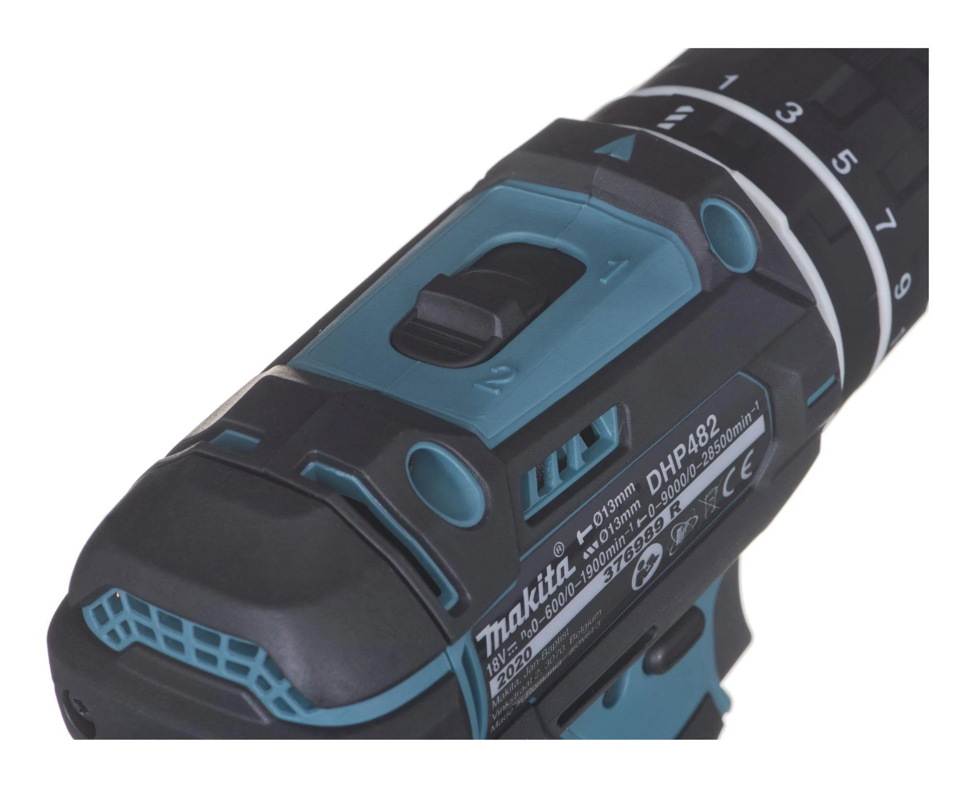 MAKITA smūginis suktuvas-gręžtuvas 18V 62/36Nm 2 x 3,0Ah LI-ION WALIZKA MAKPAC DHP482RFJ
