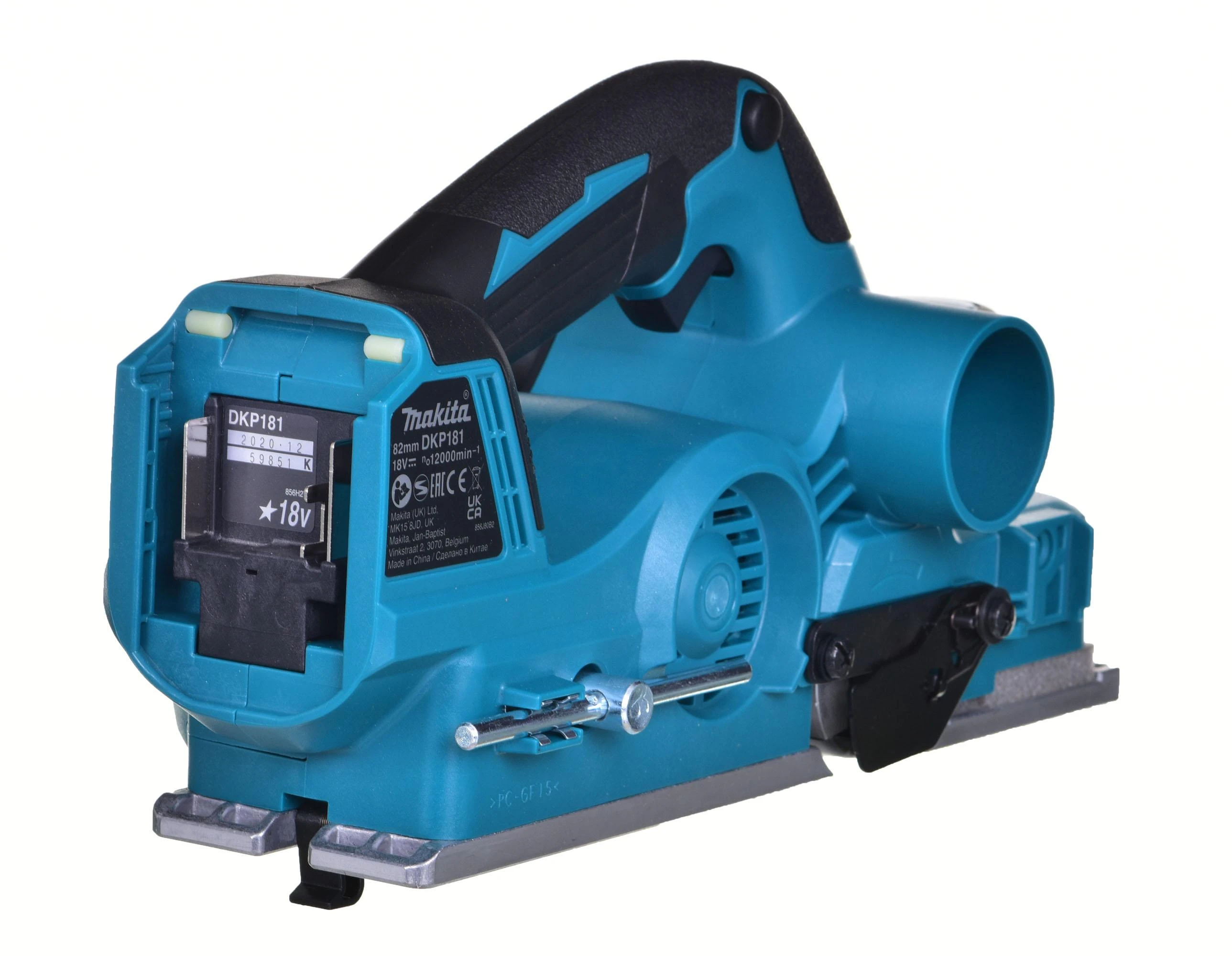 Makita DKP181Z Akumuliatorinis oblius, 18 V Li-ion, BL-motor, Be akumuliatorių ir kroviklio!