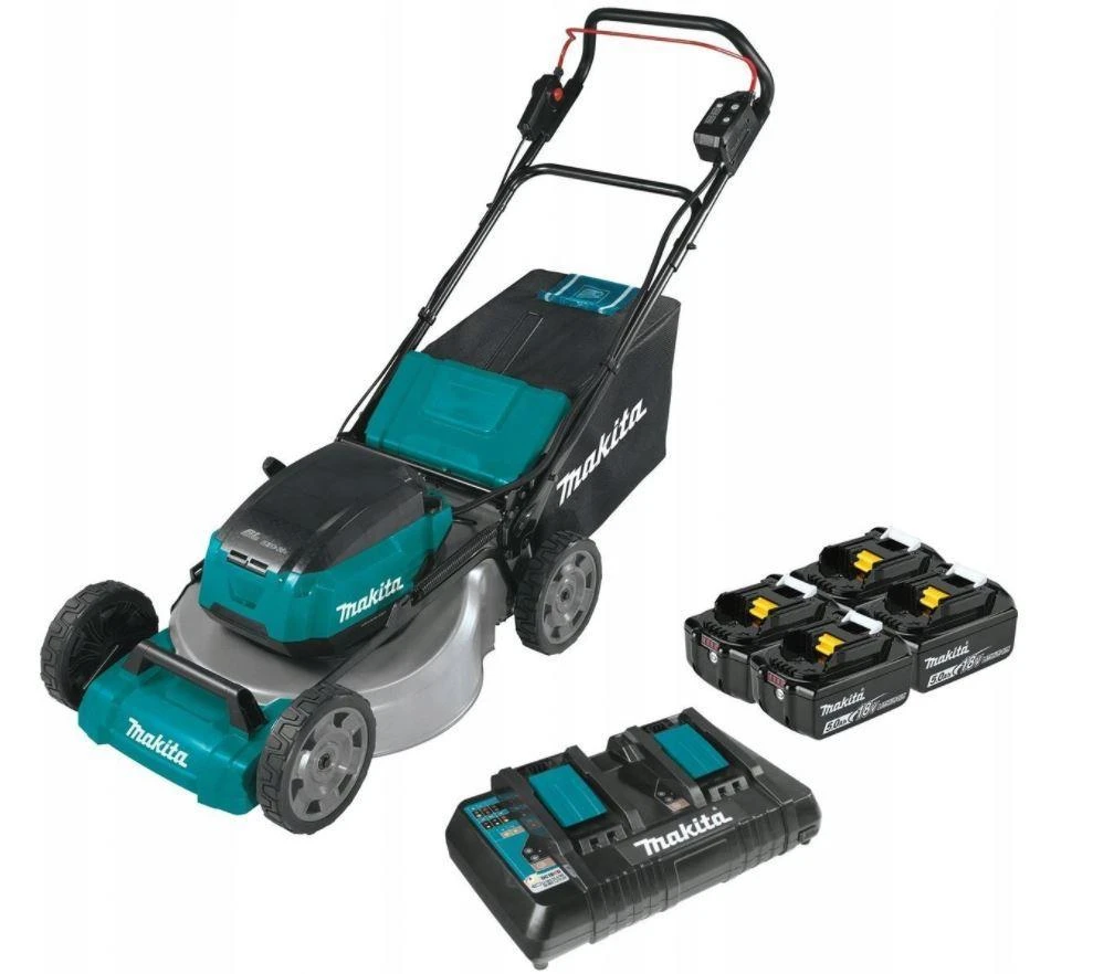 Vejapjovė MAKITA DLM530PT4 2x18V, 4x5,0Ah, 53cm, iki 2300 m2