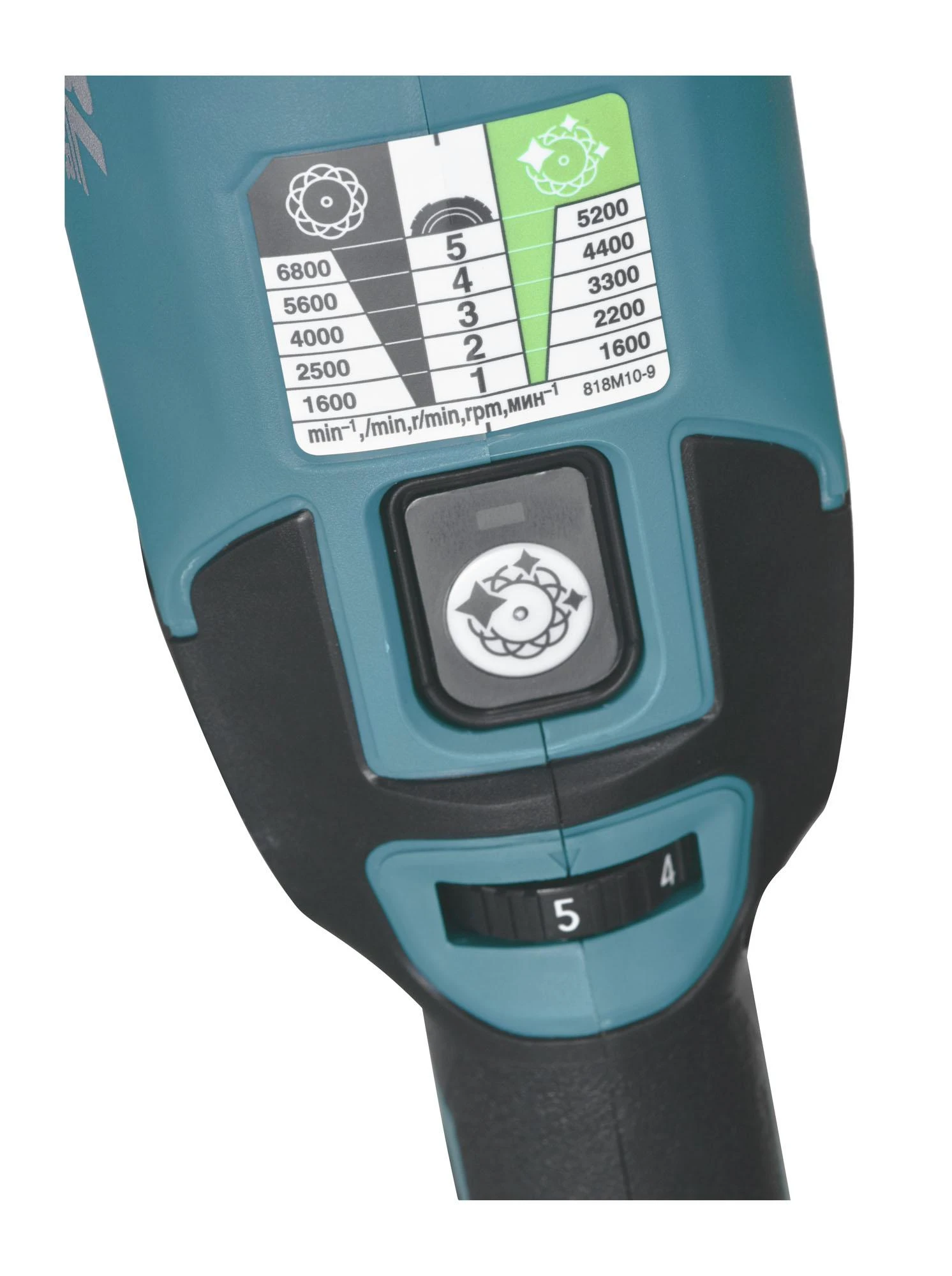 MAKITA poliruoklis 18V DPO500Z 125mm