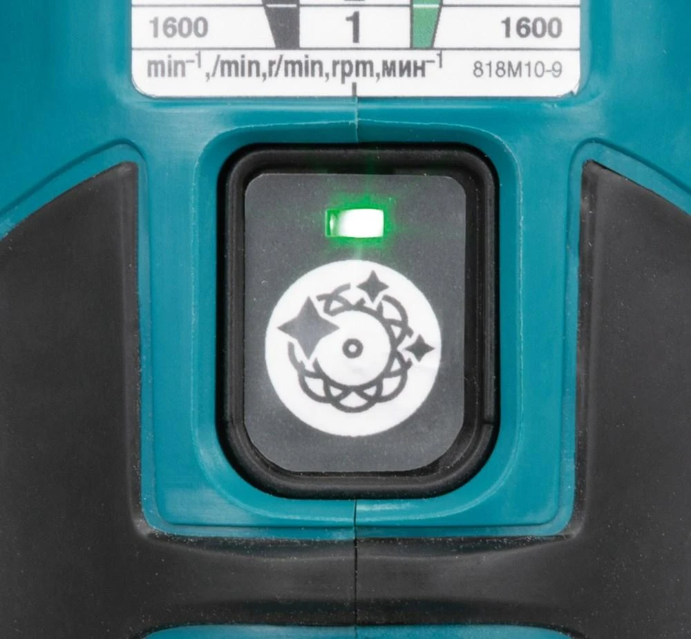 Makita DPO600Z Akumuliatorinis Poliruoklis; 18V; 150mm, 0-6,800 OPM, 0-13,600 SPM, 0-780 RPM, 3,1kg