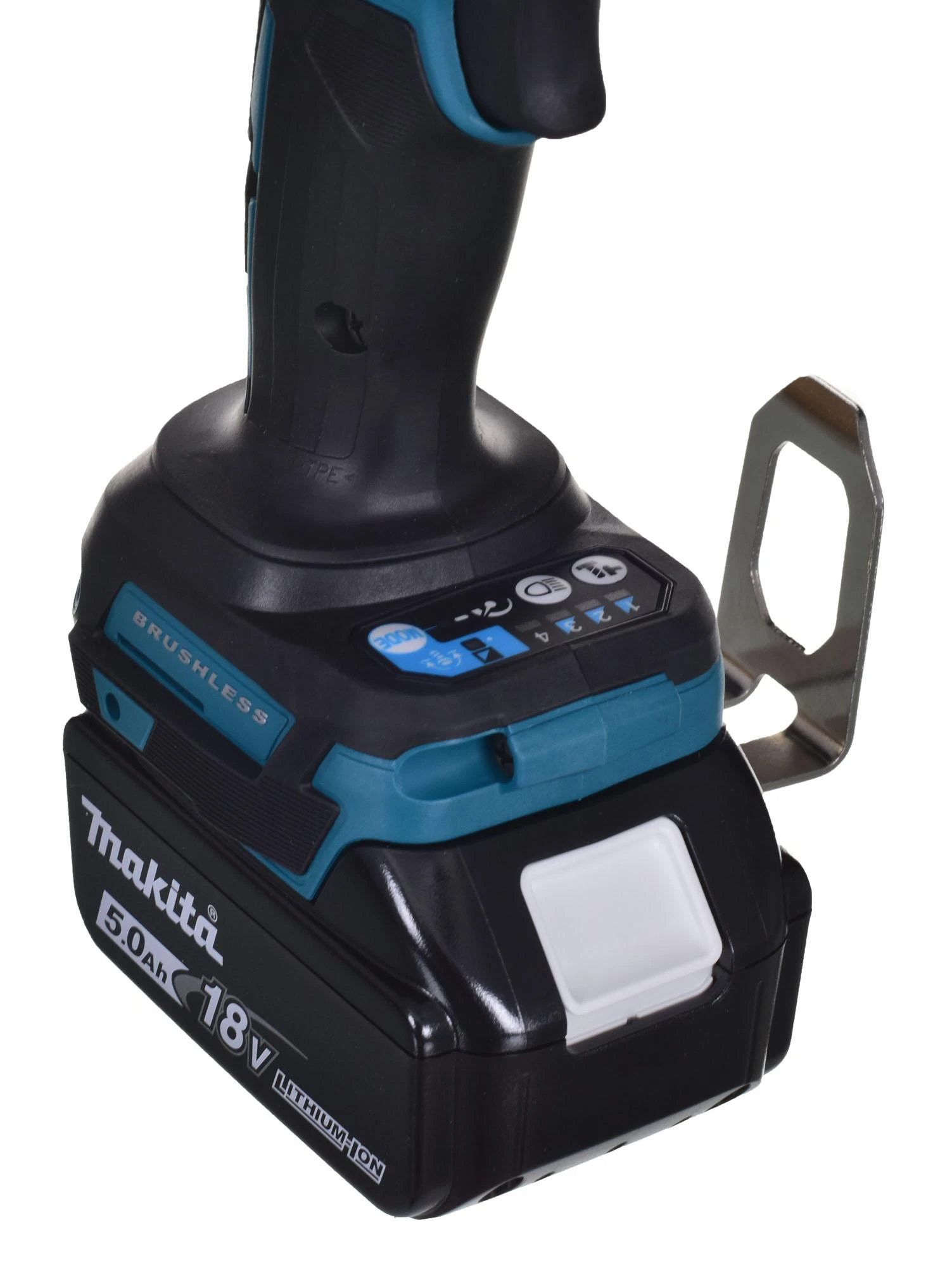 Makita DTW700RTJ Akumuliatorinis smūginis veržliasukis 18V, 2x5,0Ah Li-ion, 700/1000 Nm, 1/2", LED, MAKPACK