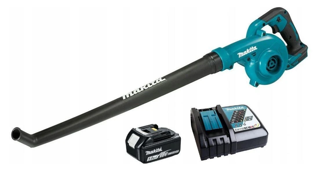 Akumuliatorinis lapų pūstuvas Makita DUB186RT; 18 V; 1x5,0 Ah akum.