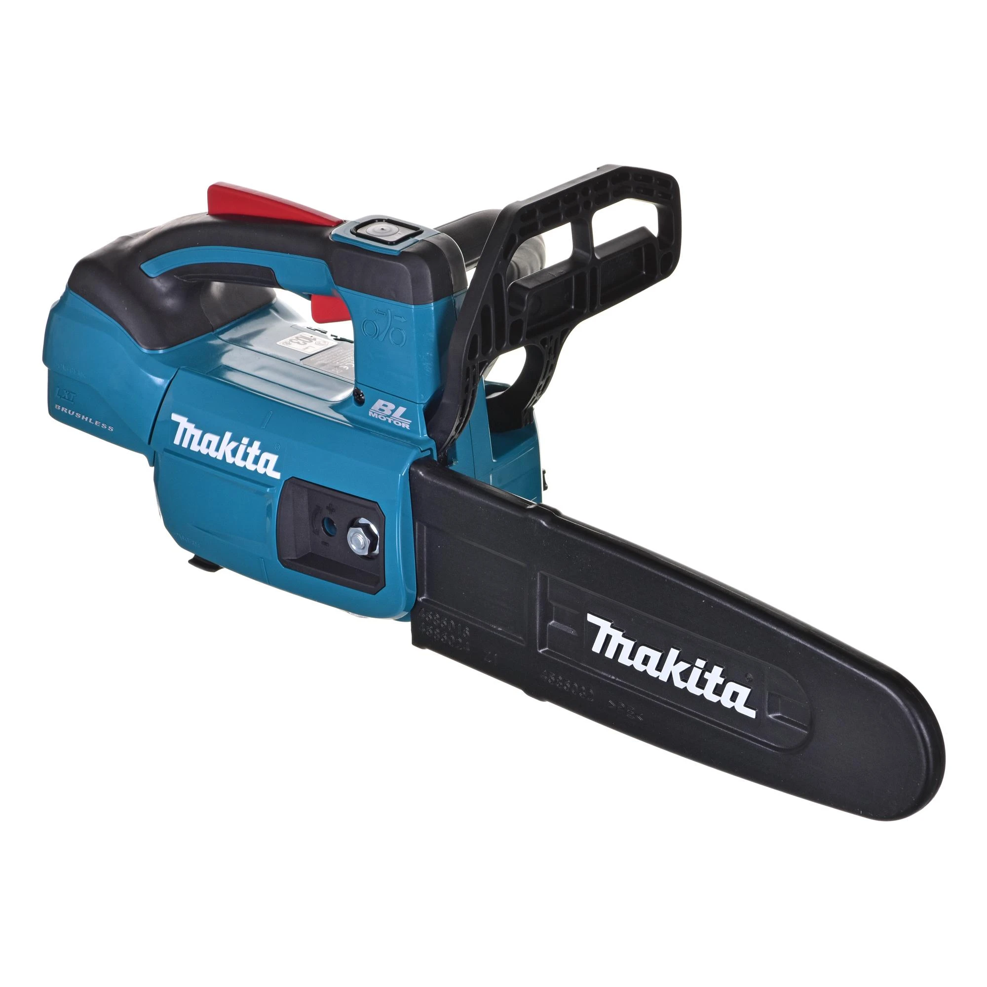 Makita DUC254CZ Akumuliatorinis grandininis pjūklas, 18 V, BL variklis, 250 mm (drožimo juosta), 24 m/s, be akumuliatoriaus ir krovikli