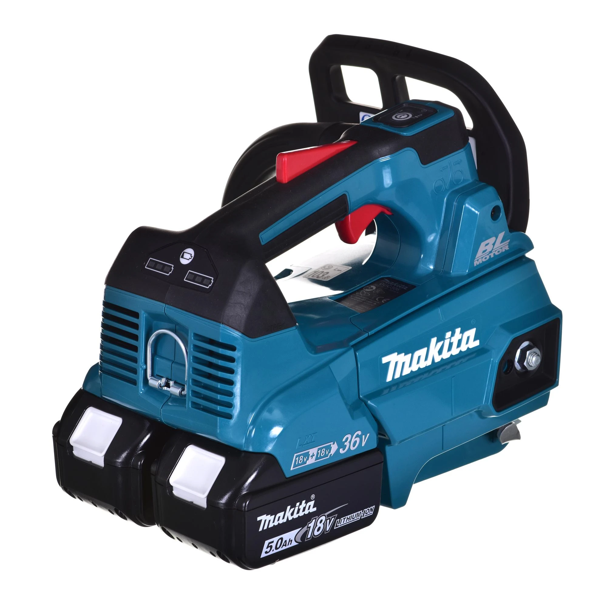 MAKITA grandininis pjūklas 2x18V DUC306PT2B 30cm 2x5,0Ah