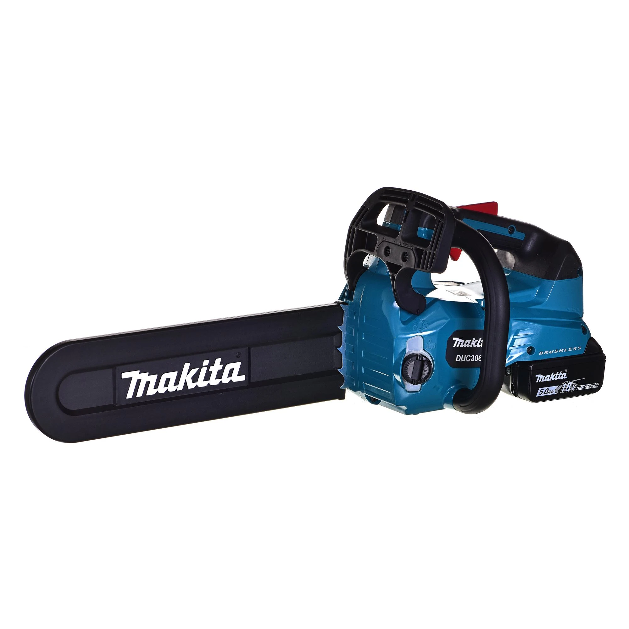 MAKITA grandininis pjūklas 2x18V DUC306PT2B 30cm 2x5,0Ah