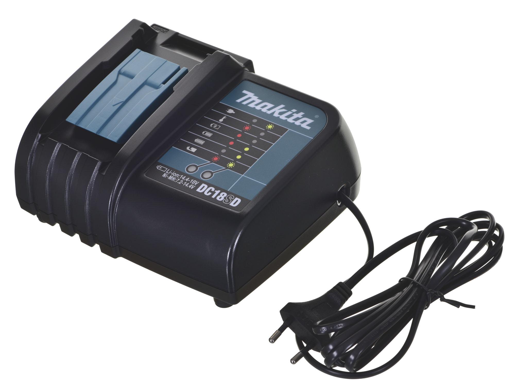 Makita DUR192LRT Akumuliatorinė žoliapjovė/trimeris, 18 V, 1x 5,0Ah, DC18RC, Li-ion, BL-motor,