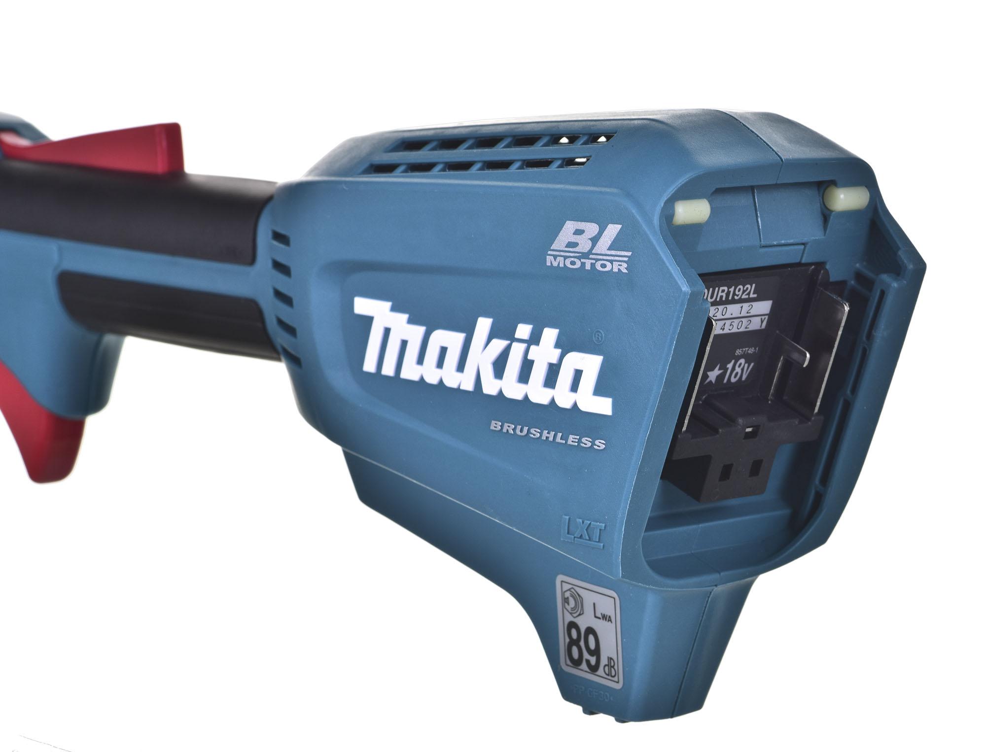 Makita DUR192LRT Akumuliatorinė žoliapjovė/trimeris, 18 V, 1x 5,0Ah, DC18RC, Li-ion, BL-motor,