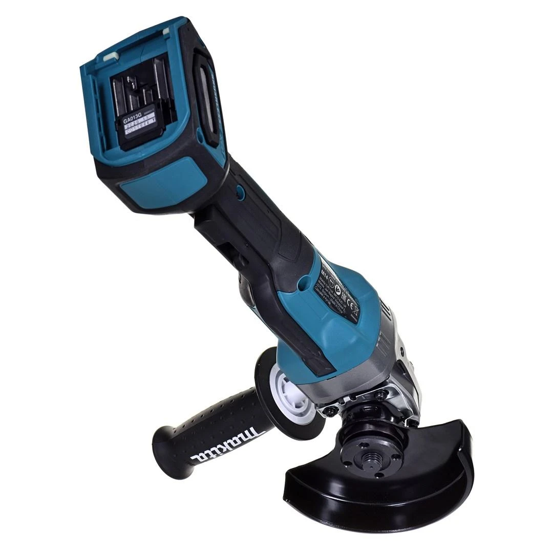 Makita GA013GZ Kampinis šlifuoklis XGT, 125MM, 8500RPM; bešepetėlinis variklis; AFT; "Z" versija - komplektuojamas be akumuliatoriaus ir kroviklio