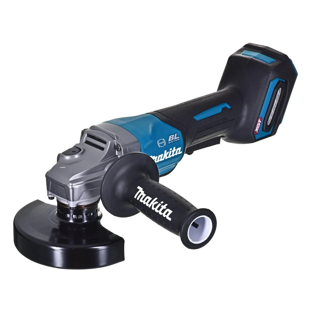 Makita GA013GZ Kampinis šlifuoklis XGT, 125MM, 8500RPM; bešepetėlinis variklis; AFT; "Z" versija - komplektuojamas be akumuliatoriaus ir kroviklio