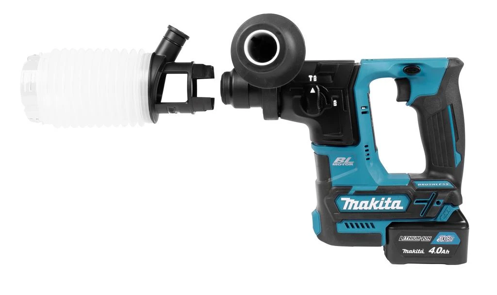 Makita HR166DSMJ Akumuliatorinis perforatorius, 12V MAX, SDS+, LED, 2x4,0AH
