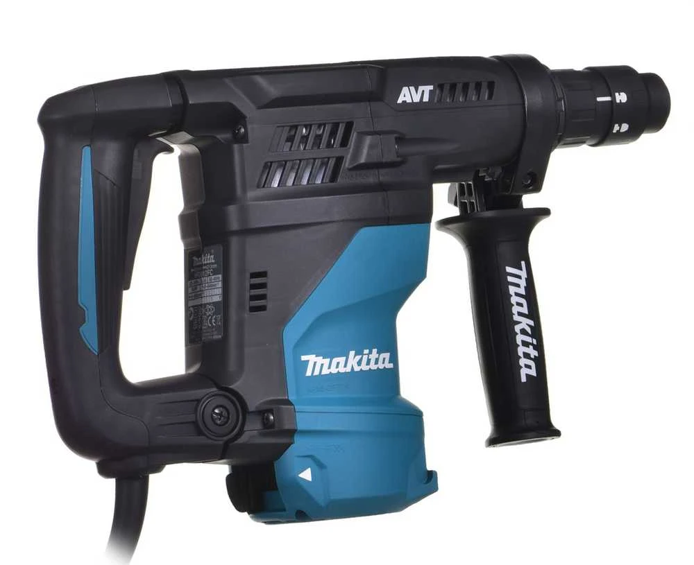 MAKITA SDS-PLUS 1050W GRĘŽIMO IR PRIVERIMO KJŪKAS 3.9J AVT LED + LAIKIKLIS + DX11 HR3012FCWJ
