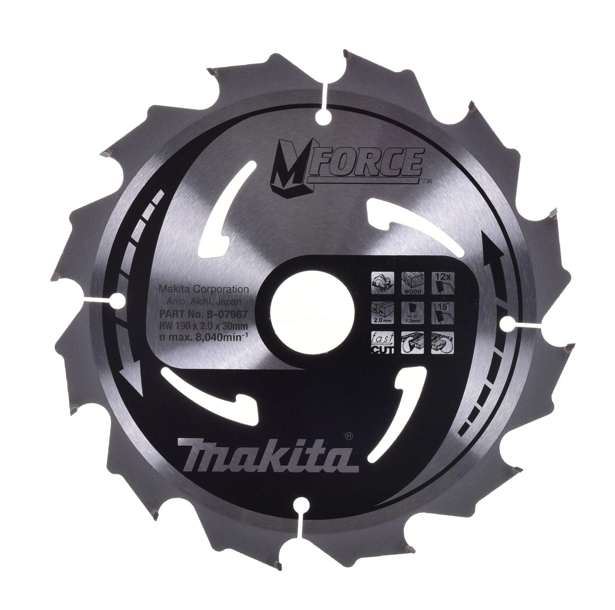 Rankinis diskinis pjūklas Makita HS7601 1200W 190mm