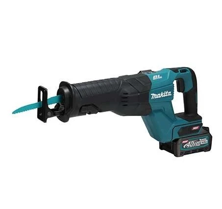 Makita JR001GZ Reciprocating saw XGT, 32mm stroke; 3,54kg; greitas ašmenų keitimas; bešepetėlinis variklis, "Z" versija - komplektuojamas be akumuliatoriaus ir kroviklio
