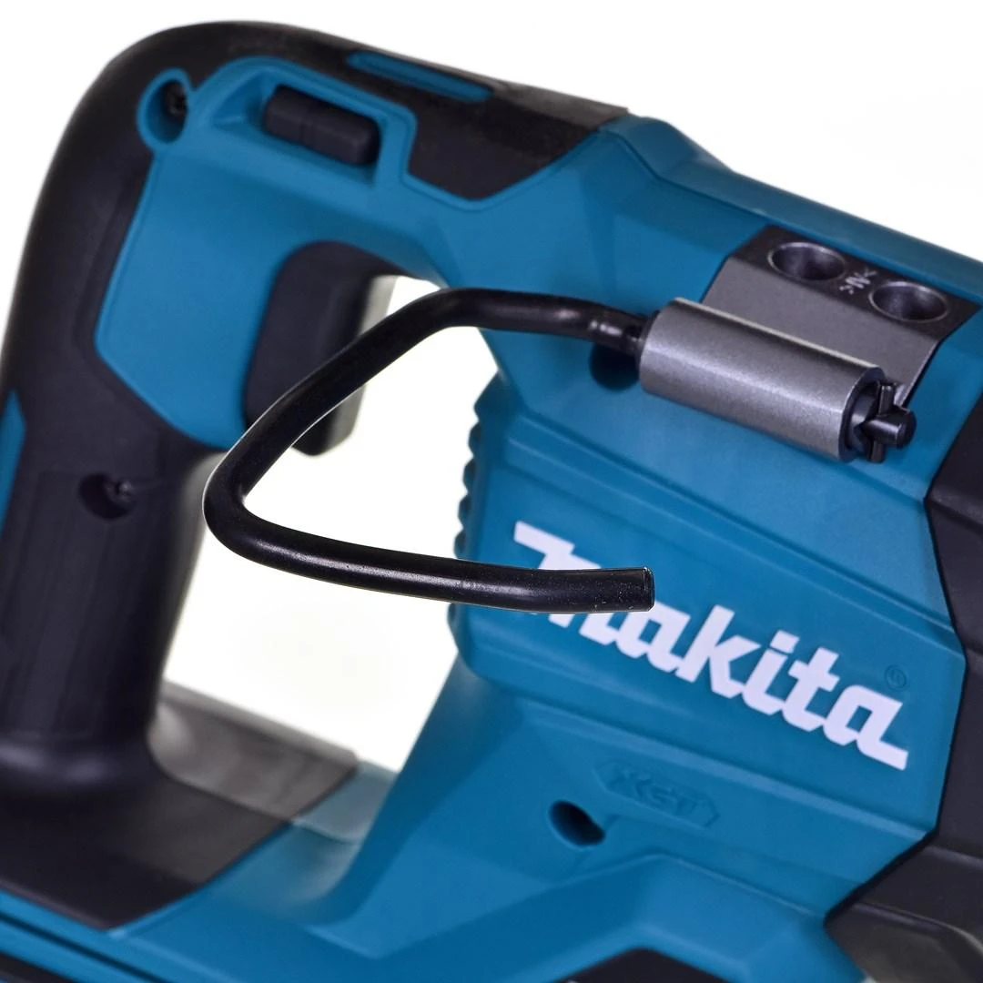 Makita JR001GZ Reciprocating saw XGT, 32mm stroke; 3,54kg; greitas ašmenų keitimas; bešepetėlinis variklis, "Z" versija - komplektuojamas be akumuliatoriaus ir kroviklio