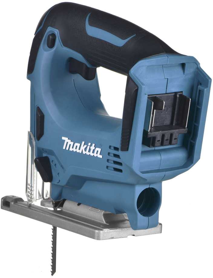 Akumuliatorinis siaurapjūklis Makita JV183DZ; 18 V (be akumuliatoriaus ir pakrovėjo); G serija