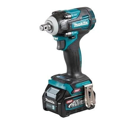 Makita TW004GZ Smūginis veržliasukis XGT, 1/2", 350Nm, 2xLED, bešepetėlinis variklis, "Z" versija - komplektuojamas be akumuliatoriaus ir kroviklio