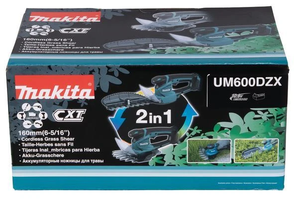 Akum. gyvatvorių/žolės žirklės Makita UM600DZX (be akumuliatoriaus ir įkroviklio)