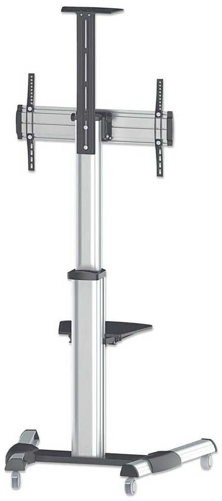 Manhattan 461245 monitoriaus laikiklis arba stovas 177,8 cm (70") Juoda, Sidabras