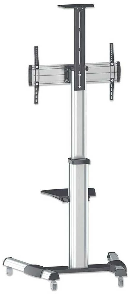 Manhattan 461245 monitoriaus laikiklis arba stovas 177,8 cm (70") Juoda, Sidabras