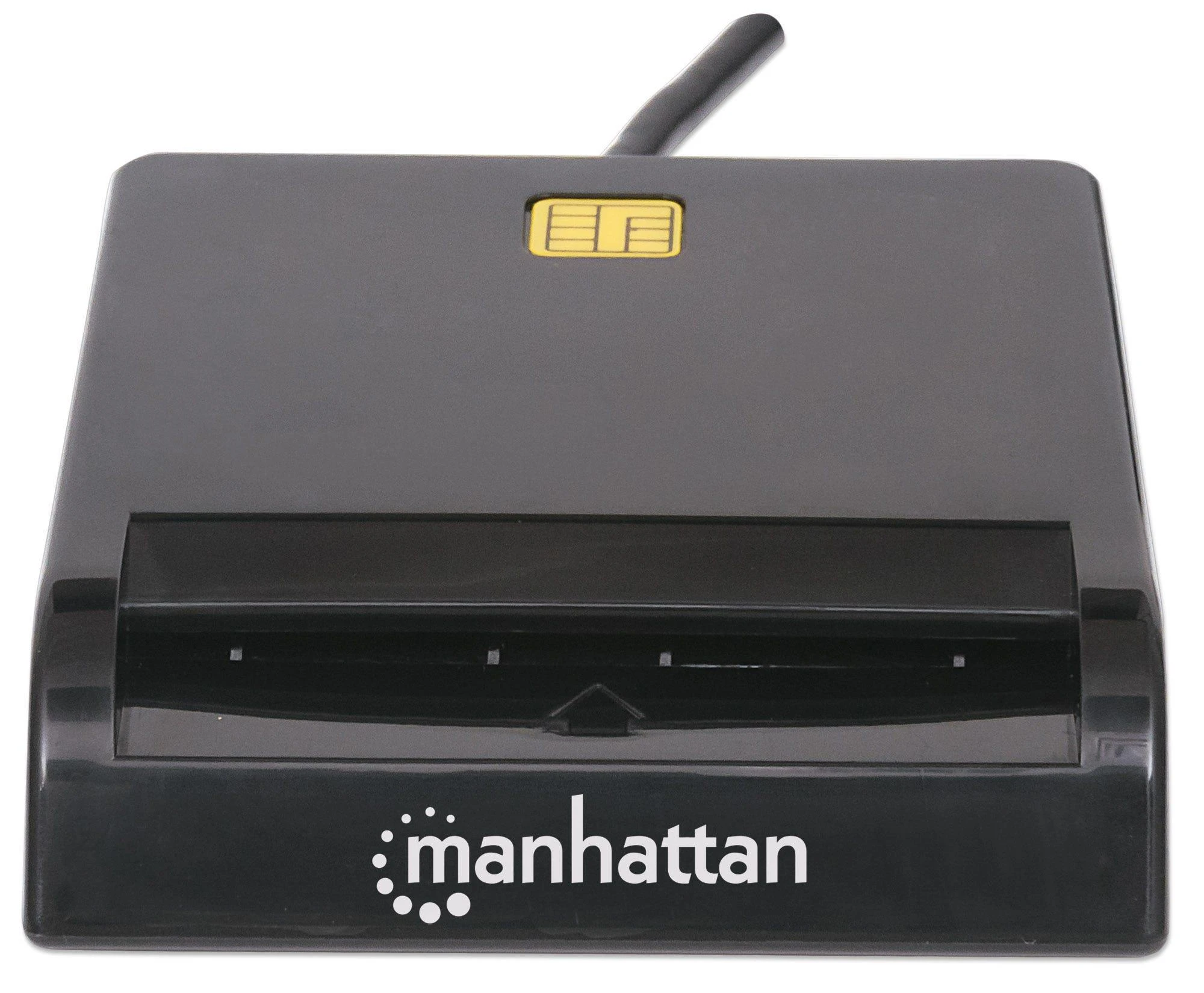 Manhattan 102049 išmanusis kortelių skaitytuvas Vidaus Juoda USB 2.0