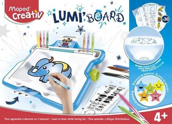 Maped Creativ Lumi Board - Šviečianti piešimo lenta, 0213