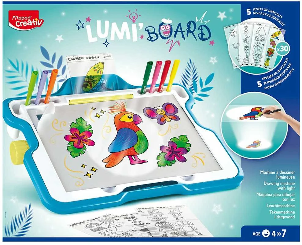 Maped Creativ Lumi Board - Šviečianti piešimo lenta, 0213