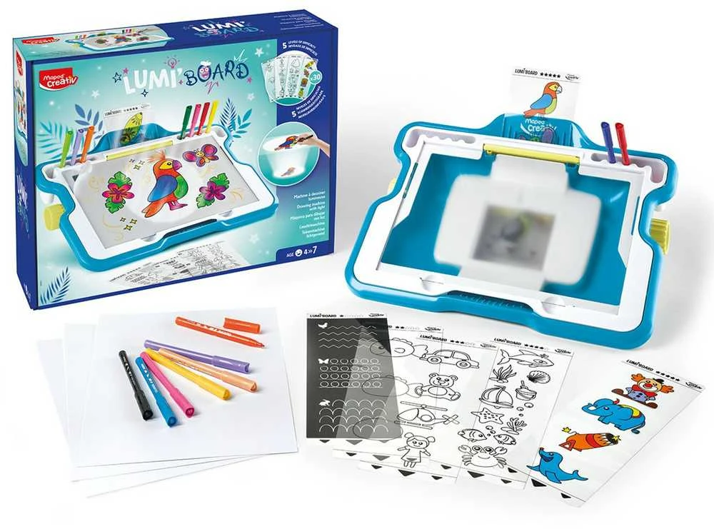 Maped Creativ Lumi Board - Šviečianti piešimo lenta, 0213