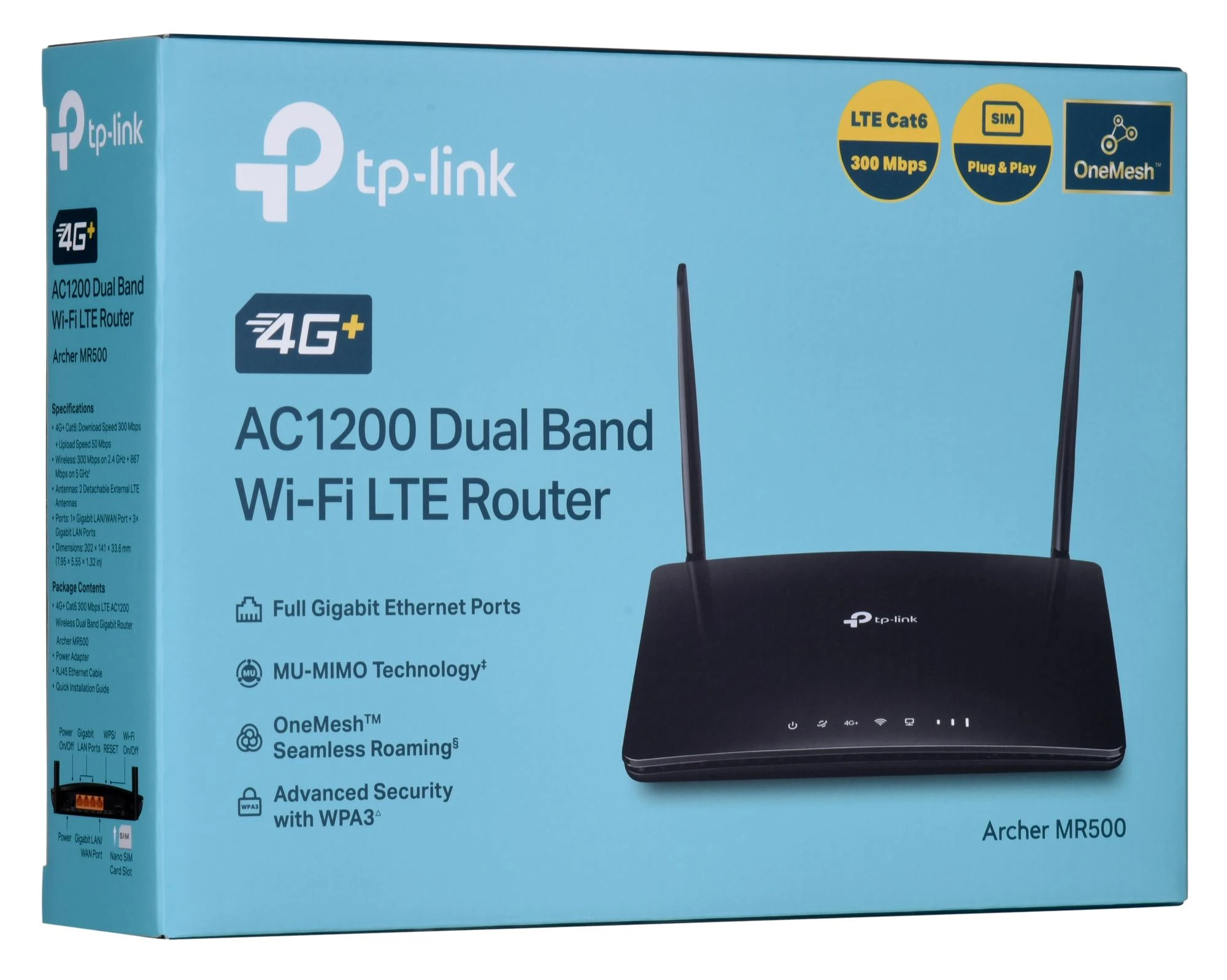 TP-LINK TPLINK LTE Maršrutizatorius ARCHER MR500 (ARCHER MR500)