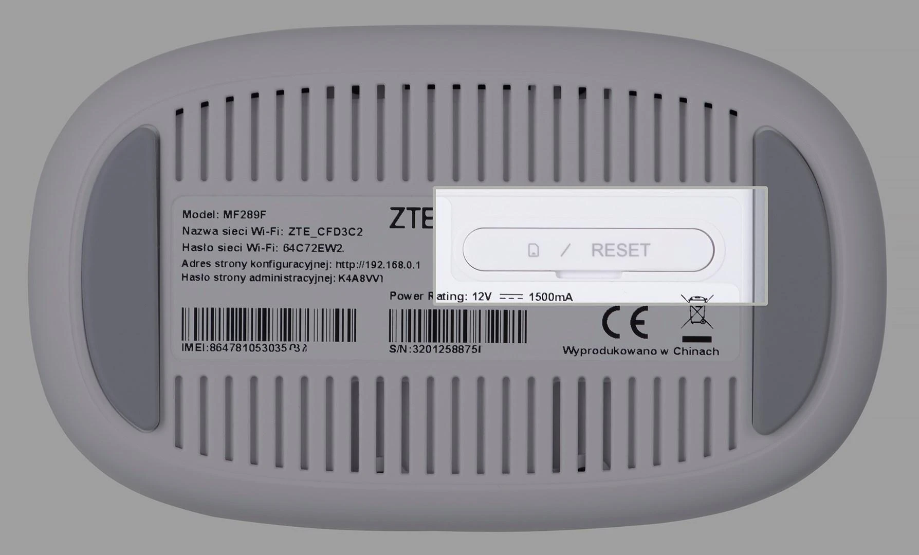 ZTE MF289F LTE Cat.20