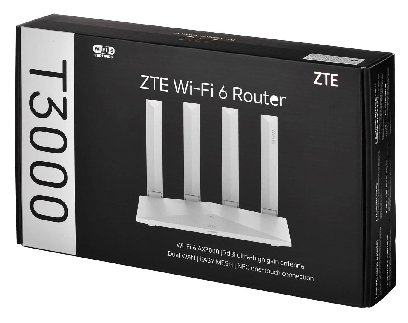Maršrutizatorius ZTE T3000 Wi-Fi 6 router Wi-Fi IDU
