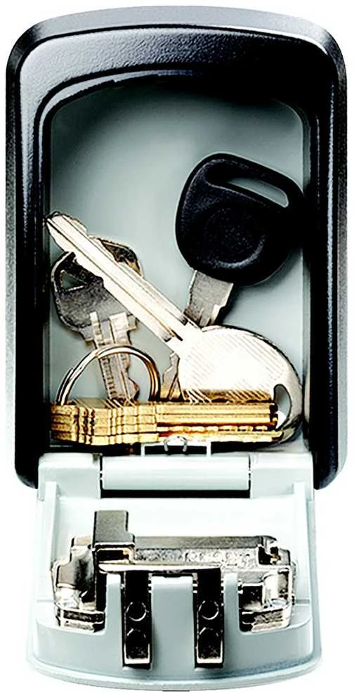 Master Lock Skaitmeninis sieninis seifas raktams su kodiniu užraktu, pakabinamas