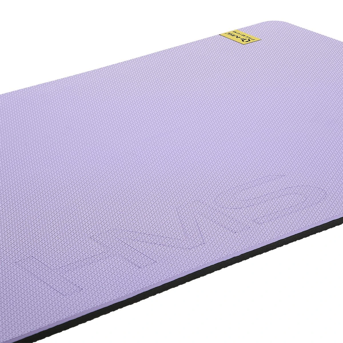 Treniruočių kilimėlis HMS Premium MFK07, violetinis-juodas, 120x60cm, EVA 15mm